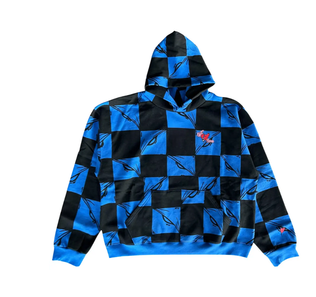 MATTY BOY ANTI PROMO 99 EYEZ HOODIE 'BLACK/BLUE'
