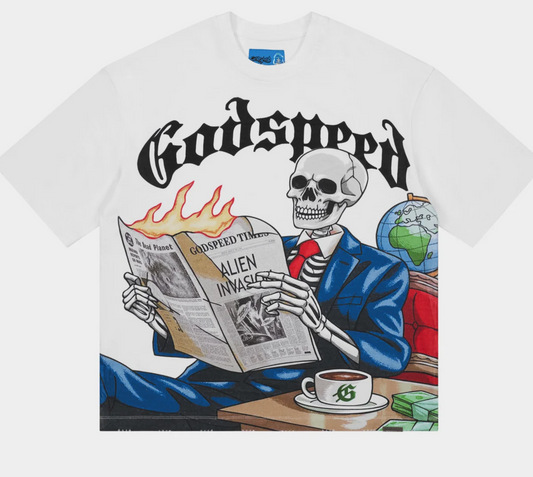 GODSPEED TIMES T-SHIRT NG (WHITE)