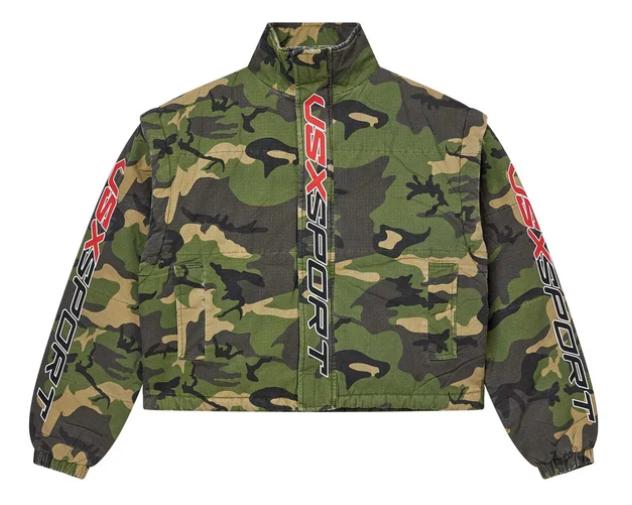 FOREVER VSX PUFFER JACKET CAMO GREEN