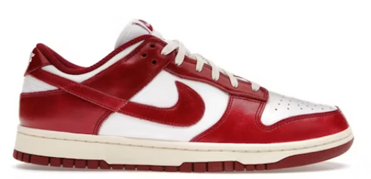 NIKE DUNK LOW PRM VINTAGE TEAM RED
