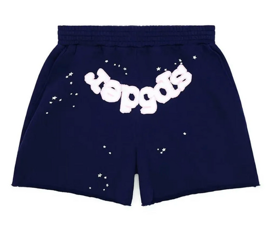 SP5DER OG WEB SHORTS 'NAVY'