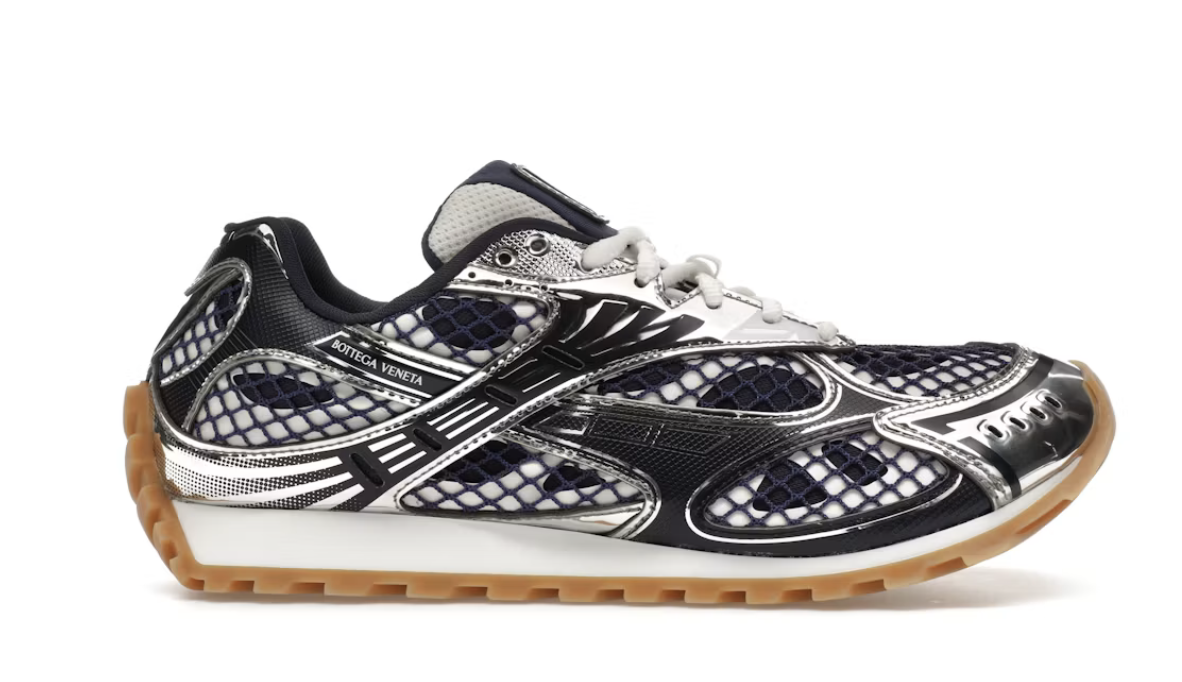 BOTTEGA VENETA ORBIT ABYSS SILVER