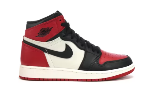 JORDAN 1 BRED TOE (2018) (USED) (GS)