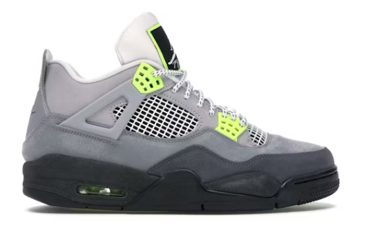 JORDAN 4 RETRO SE 95 NEON (USED)