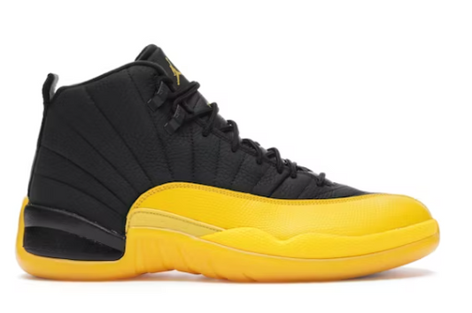 JORDAN 12 RETRO BLACK UNIVERSITY GOLD (USED)