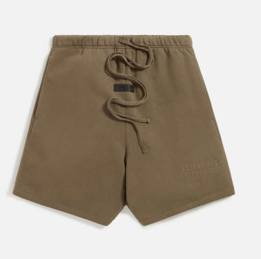 ESSENTIALS SHORTS "WOOD"