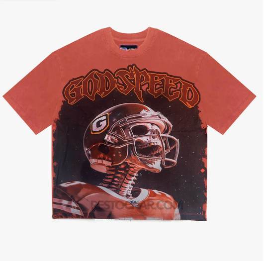 GODSPEED MORALE TEE (ORANGE)