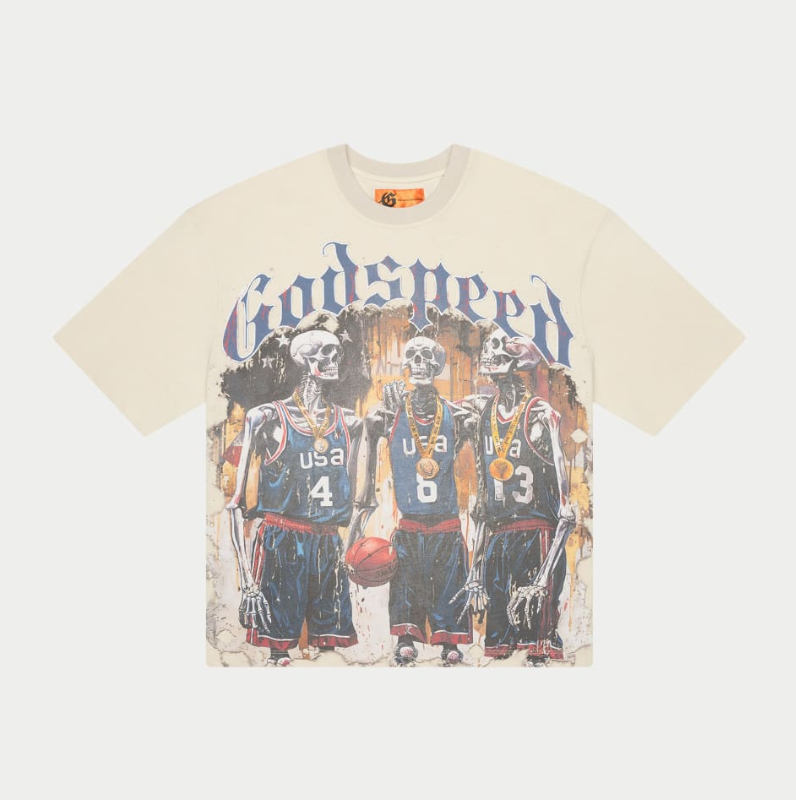 GODSPEED DREAM TEAM TEE (CREAM)