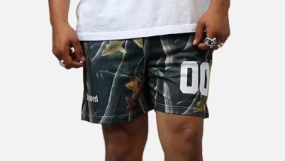 BRAVEST STUDIO CAMO SHORTS