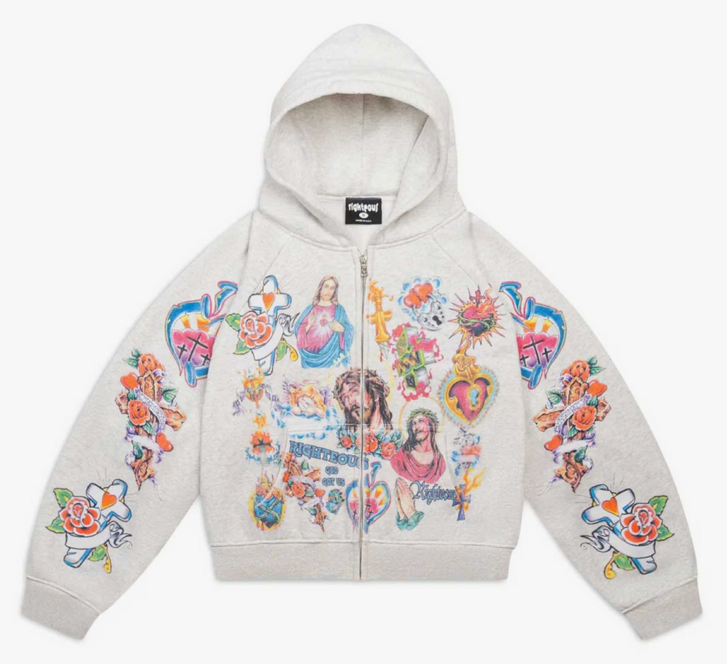 RIGHTEOUS HOODIE (GREY)