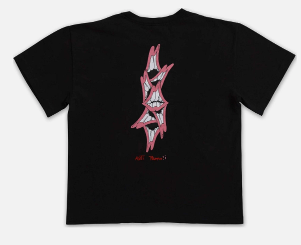 ANTI PROMO MATTY BOY CHOMPER T-SHIRT BLACK