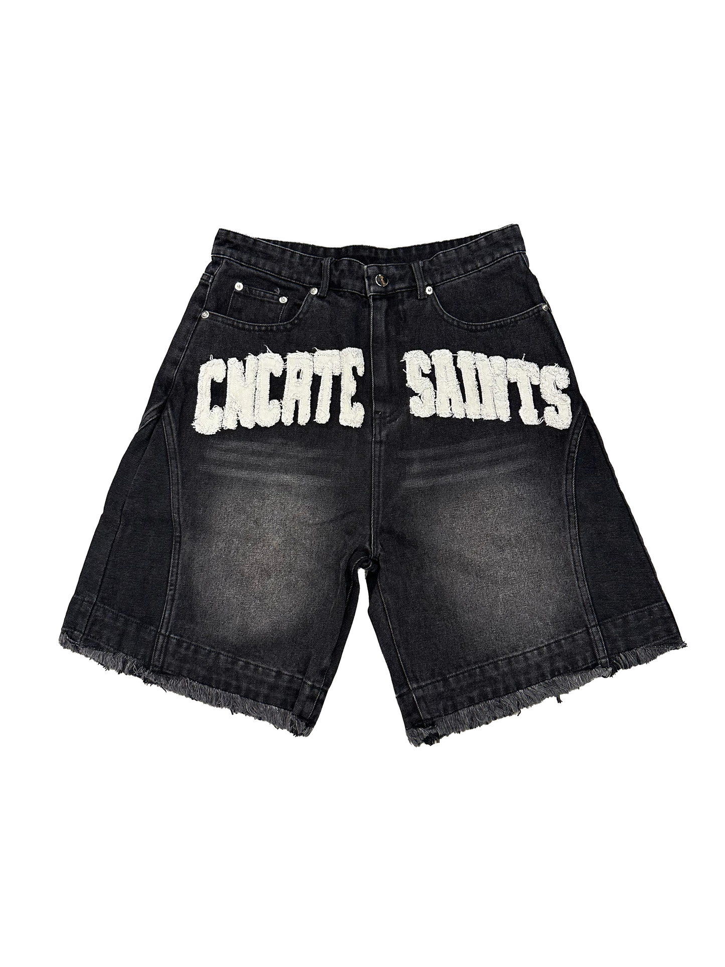 CONCRETE SAINTS JORTS "BLACK"