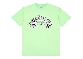 SP5DER WORLDWIDE SLIME GREEN TEE
