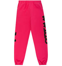 SP5DER PINK BELUGA PANTS