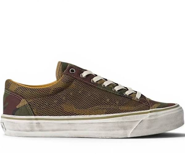 VANS OLD SKOOL WOOLDLAND CAMO GREEN