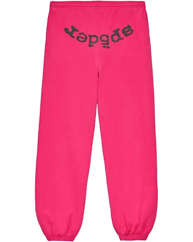 SP5DER PINK OG WEB V2 PANTS